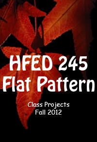 HFED 245 class projects for 2012 Fall