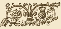 detail from chapter heading of bible