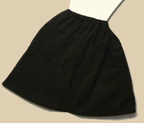 V-line skirt