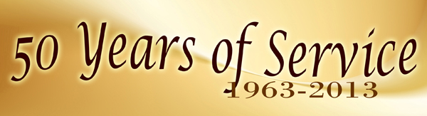 50 Years of service
