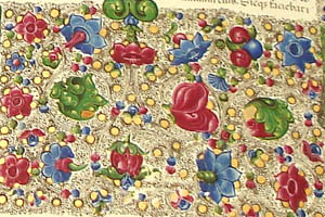 Detail of La Bibbia di Borso d'Este