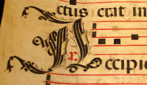 Gregorian Chant detail